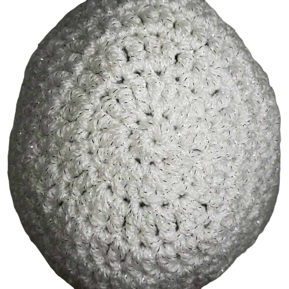 GIRLS' HANDMADE KNIT HAT WITH FLOWER - Picture 6 of 10